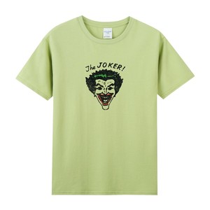 复古正义联盟漫画DC印花哥谭蝙蝠侠joker小丑周边衣服纯棉短袖T恤