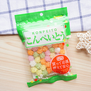 日本进口零食品糖果春日井和风传统金平糖开心花硬糖袋装人气糖果