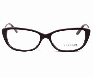 【专柜正品】VERSACE/范思哲MOD3206女款红色全框板材光学眼镜架