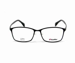 【专柜正品】LOTTO/乐途LF602男女时尚钨碳超轻全框黑色眼镜架