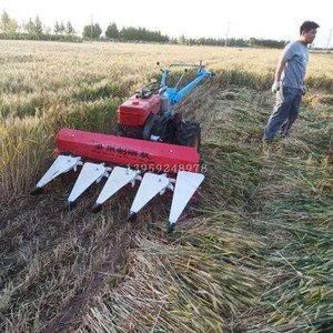 割晒机小型多功能玉米收割机全自动割台专业割草机农用牧草收获机