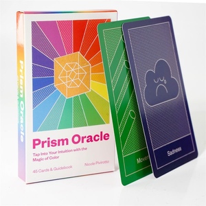 现货 prism Oracle 三菱镜预言测试心灵卡片 英文桌游神谕卡