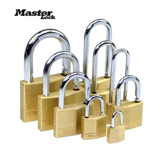 美国玛斯特Masterlock 120MCND-170MCND钻石形菱形 实心黄铜挂锁