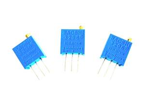 国产BOCHEN蓝色优质 3296W 微型精密多圈可调电位器电阻器 bourns