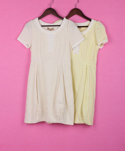 一城系列62YCHY198女装库存剪标夏季短袖修身棉连衣裙