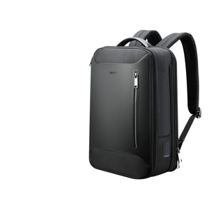 BOPAI博牌多功能双肩包男士商务出差旅行背包大容量15.6寸电脑包