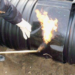 波纹管热缩套  钢带管热收缩带200 300 检查井直接头 修补漏 厂家