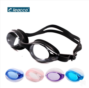 正品Leacco/力酷SG4200泳镜防雾防水泳镜 男女鼻梁一体游泳眼镜