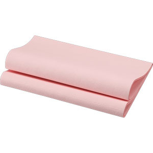 粉色Duni北欧进口餐桌纸一次性学生餐巾方巾口布餐垫布艺餐厅60片