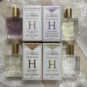 日本 nudyy honey 专用女性诱惑荷尔蒙爱情持久淡香玫瑰香水30g