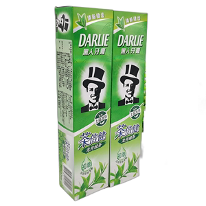 Darlie好来黑人牙膏茶倍健龙井绿茶90/120g/190g防蛀固齿口气清新