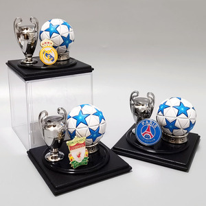 皇马利物浦巴黎圣日耳曼切尔西AC米兰足球奖杯摆件生日礼物小饰品
