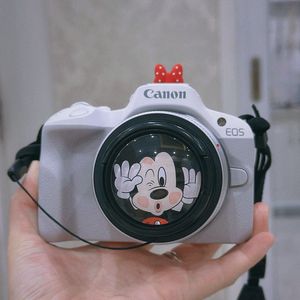 可爱相机配件镜头盖热靴盖套装适合佳能尼康富士索尼ZVE10LM50等