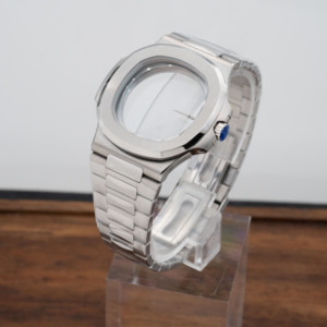 整表替代用品配件鹦鹉螺3K手表5711含丹东324sc一体机芯蓝白盘