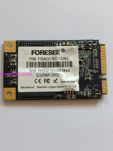 江波龙 FORESEE  MSATA 120G 64G 128G 256G SSD 固态硬盘 240G