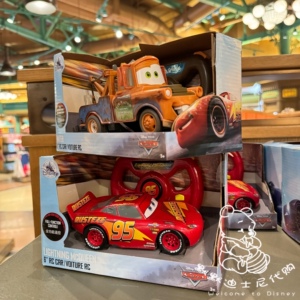 上海迪士尼国内代 汽车总动员闪电麦坤板牙卡通遥控赛车汽车玩具