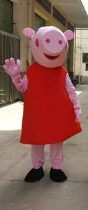 武汉卡通人偶玩偶活动服装出租租赁小猪佩奇网红熊兔子财神服装