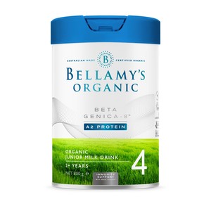 澳洲直邮Bellamy's 贝拉米白金版有机A2婴儿奶粉4段（2岁+）800g