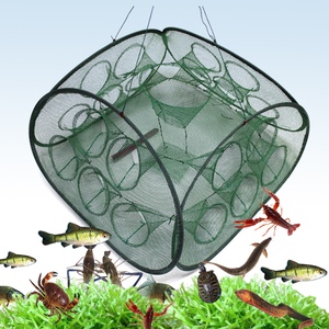 鱼网捕鱼工具自动虾笼捕鱼笼捕虾网渔网捕鱼网抓鱼神器龙虾蟹笼子