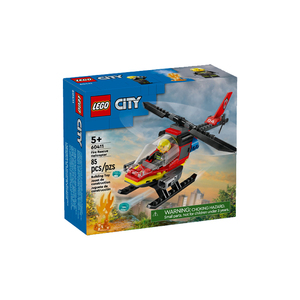 乐高(LEGO)积木60411消防直升机城市系列男女孩益智拼搭玩具礼物