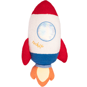 火箭抱枕航天飞机玩偶儿童飞碟布娃娃宇航员公仔毛绒玩具男孩礼物