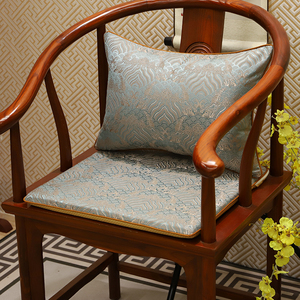 餐椅坐垫新中式红木沙发垫防滑加厚海绵垫实木古典家具圈屁垫椅垫