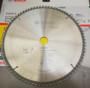 正品 BOSCH博世圆锯片12*60T 合金圆锯片305mm*60T 80T 木工锯片