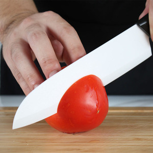 8寸陶瓷刀 宝宝辅食厨师刀家用水果刀陶瓷日本鱼生料理刀锋利刀具