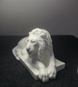 狮子雕塑 哥本哈根托瓦尔森博物馆石膏雕塑圆雕家居饰品摆件