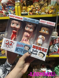 绝版中古 FUNKO 1999年 贝蒂 BETTY BOOP 摇头 经典造型 摆件玩具