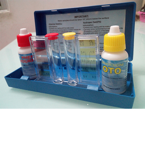 游泳池测试剂 验水合 水质验水剂 验水盒检测PH和OTO余氯值 包邮