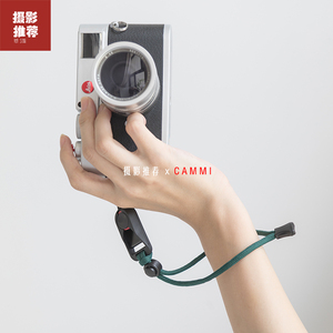纤细设计cammi design soft微单反相机手腕带pd手绳A7R4m3快拆腕