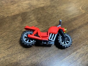 LEGO 乐高 侏罗纪世界系列 杀肉红色摩托车 无人仔恐龙 拆自76945