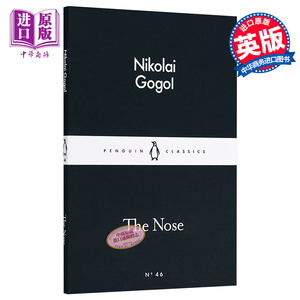现货 LBS 46 The Nose 英文原版 小黑书 46 果戈里 鼻子 Nikolay Gogol 企鹅小黑书 经典名著【中商原版】