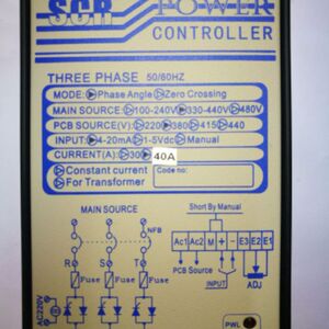 SE-3P-380V40A-1 台湾泛达 PAN-GLOBE SCR 电力调整器 380V 40A正