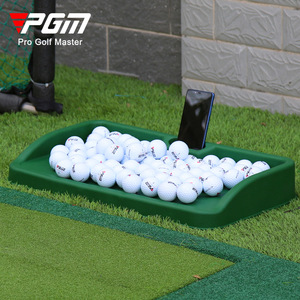 PGM高尔夫发球盒软橡胶硅胶发球盒大容量golf练习场打击垫装球盒