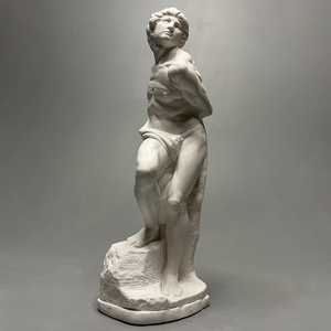 米开朗基罗复刻石膏像雕塑高级小众创意桌面摆件美术素描教具礼物