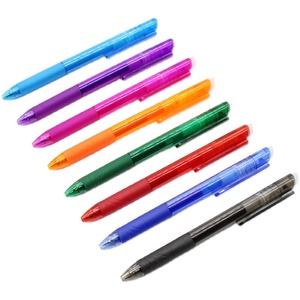 塑料可擦中性笔 扭动可擦中性笔芯圆珠笔 印刷广告LOGO摩擦笔
