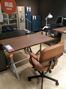 宜家伊朵森书桌电脑桌现代家用学习办公桌160x80厘米国内免代购费