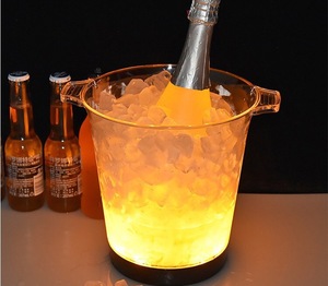 led发光冰桶ktv酒吧商用保温创意起泡酒桶红酒香槟科罗娜冰桶塑料