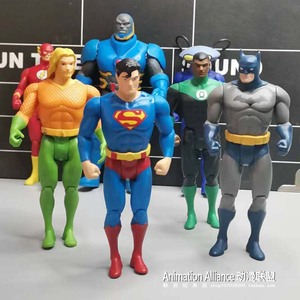 正版散货DC正版5寸可动手办蝙蝠侠超人闪电侠黑暗领主潮玩模型