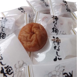出口日本梅饼无核话梅肉種なし梅独粒小包装青梅干500克孕妇零食