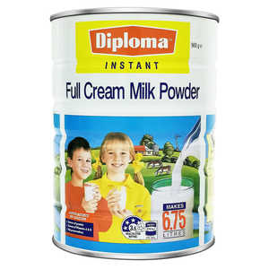 澳洲DIPLOMA/帝玻玛全脂速溶学生奶粉儿童少年促进钙吸收助成长