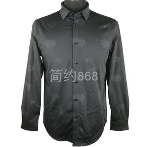 20DXC9031S黑灰利郎男装正品2020年冬季青年潮流新款高端精品衬衫