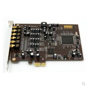 新声音频圣音7.1 A5台式电脑PCI-E小卡槽内置声卡K歌喊麦独立声卡