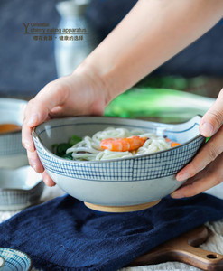 日式和风陶瓷餐具陶瓷面碗汤碗 饭碗 粥碗 粗陶下厨房 日食记同款