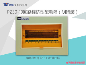 太湖城电气PZ30-10回路明装暗装经济型强电箱配电箱家用