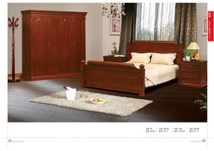 大连华丰实木双人床B200DX 1.8米双人床现代简约北欧风格主卧家具