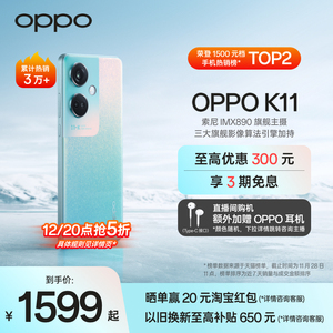 【官网】OPPO K11 索尼IMX890旗舰同款主摄 100W超级闪充 5000mAh大电池 大内存5G手机