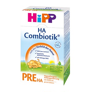 直邮德国喜宝HIPP低敏免敏适度水解益生菌奶粉HApre 6盒包邮
